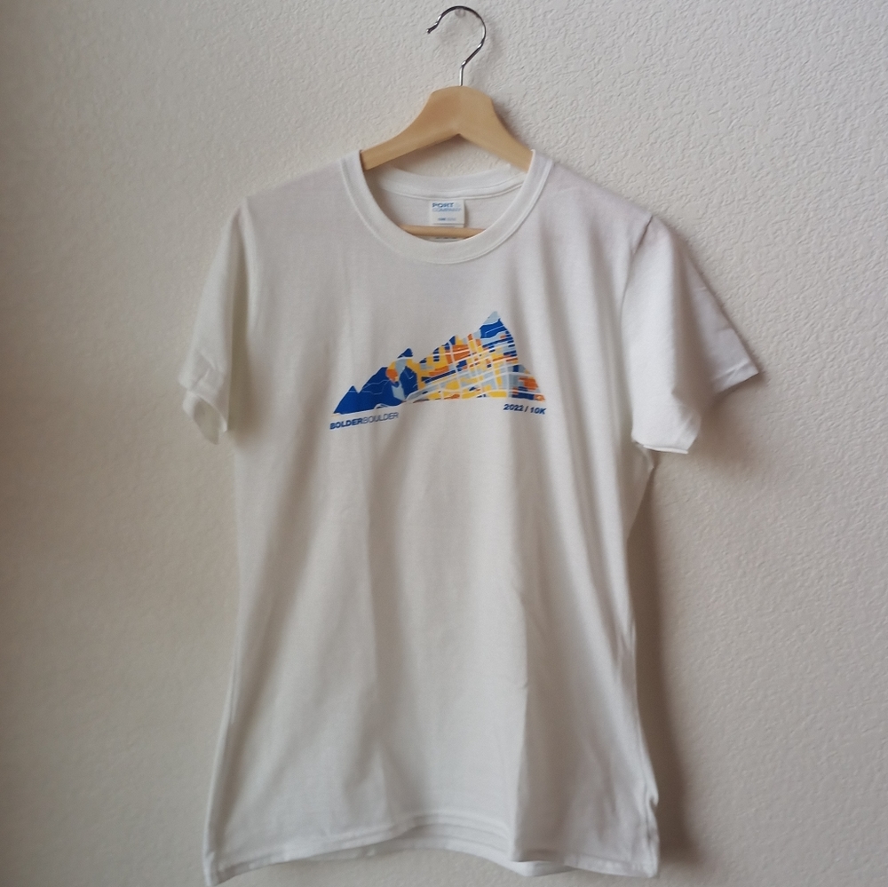 Port & Company Bolder Boulder 10K 2022 T-shirt